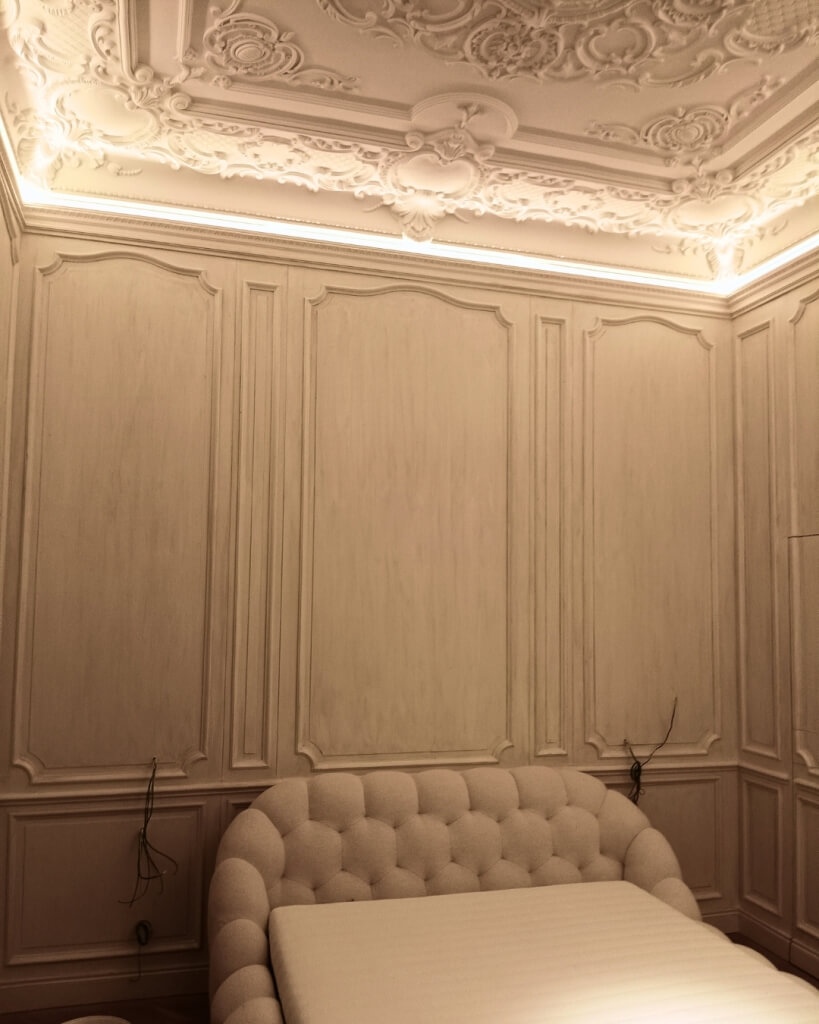 pintura techos paredes paneles madera lacado