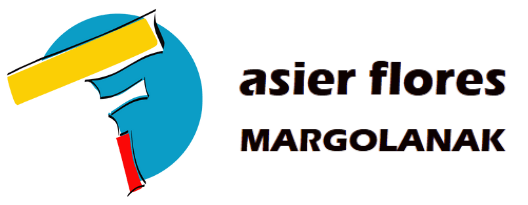 logo asier flores margolanak